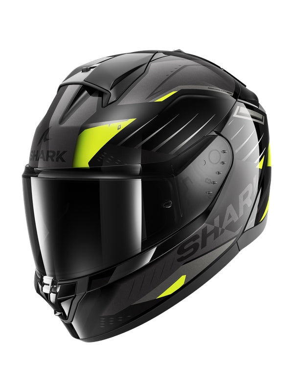 SHARK HE1122EKGA RIDILL 2 HELMETS BLACK ANTHRACITE GREEN