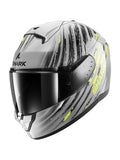SHARK HE1120ESAY RIDILL 2 SILVER HELMETS ANTHRACITE YELLOW