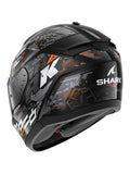 SHARK HE1109EKSO HELMETS RIDILL 2 MOLOKAI Black Silver Orange