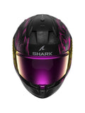 SHARK D-SKWAL 3 MAYFER FULL FACE HELMET BLACK VIOLET ANTHRACITE