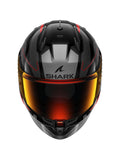 SHARK D SKWAL 3 black anthracite red Full face helmet