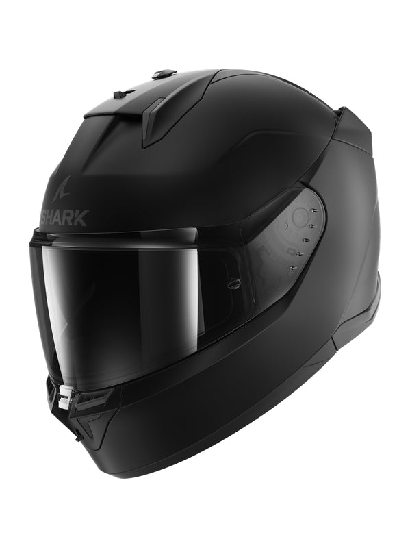SHARK D-SKWAL 3 SIZLER FULL FACE TOURING HELMET BLANK MAT BLACK MAT maximomoto.uk