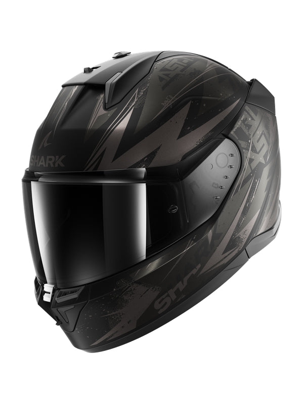 SHARK D SKWAL 3 Blast Full Face Motorcycle Helmet Mat black anthracite maximomoto.uk