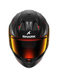 Shark D-Skwal 3 Baster-R Full Face Motorcycle Helmet Black Anthracite Red maximomoto.uk