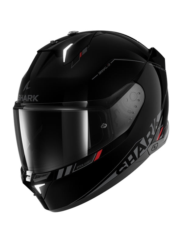 SHARK SKWAL i3 Blank Sp Full Face motorcycle helmet Black Anthracite Red maximomoto.uk