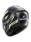 Shark - SPARTAN RS Anthracite Anthracite Blue - SECURTEX MOTOR SL (t/a MaximoMoto)