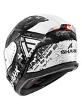 SHARK SKWAL i3 HELLCAT Full Face Helmet Black Chrome Silver