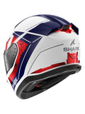 SHARK SKWAL i3 RHAD Full Face Helmet White Chrome Red