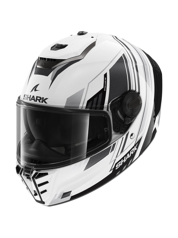 SHARK SPARTAN RS BYHRON FULL FACE HELMET White Black Chrome