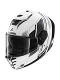 SHARK SPARTAN RS BYHRON FULL FACE HELMET White Black Chrome