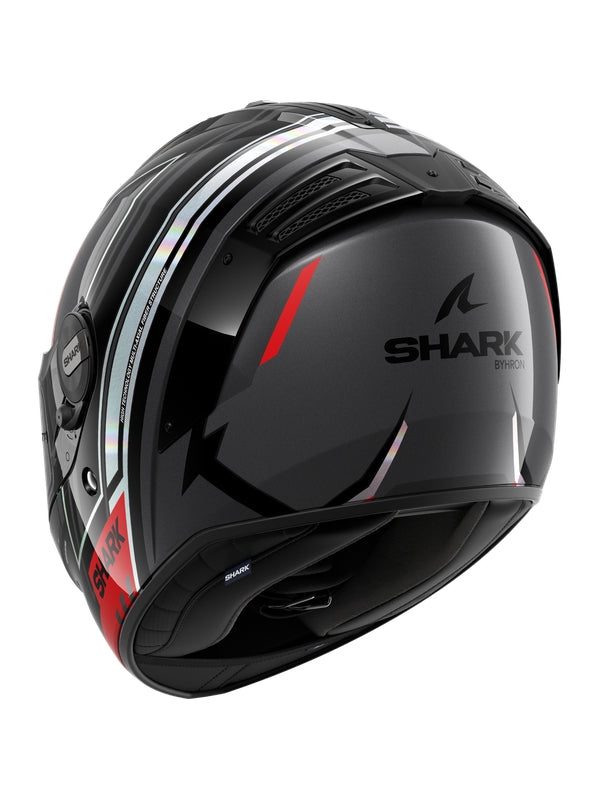 Shark - SPARTAN RS FIBRE Black Iridescent Red - SECURTEX MOTOR SL (t/a MaximoMoto)