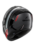 Shark - SPARTAN RS FIBRE Black Iridescent Red - SECURTEX MOTOR SL (t/a MaximoMoto)