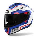 AIROH - HELMET ST.501 SQUARE BLUE/RED GLOSS