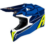 AIROH - WRAAP YOUTH MOOD BLUE GLOSS HELMETS