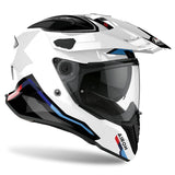 AIROH - COMMANDER FACTOR WHITE GLOSS HELMETS - SECURTEX MOTOR SL (t/a MaximoMoto)