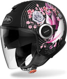 AIROH HELIOS MAD MATT OPEN FACE SCOOTER HELMET