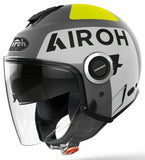 AIROH Helios Color Up Jet Helmet Matte Gray