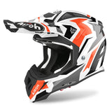 AIROH - AVIATOR ACE SWOOP ORANGE GLOSS HELMETS