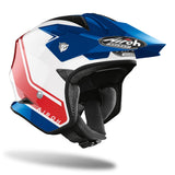 AIROH - TRR S KEEN BLUE/RED GLOSS HELMETS - SECURTEX MOTOR SL (t/a MaximoMoto)