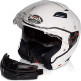 AIROH - EXECUTIVE HELMETS COLOR WHITE GLOSS - SECURTEX MOTOR SL (t/a MaximoMoto)