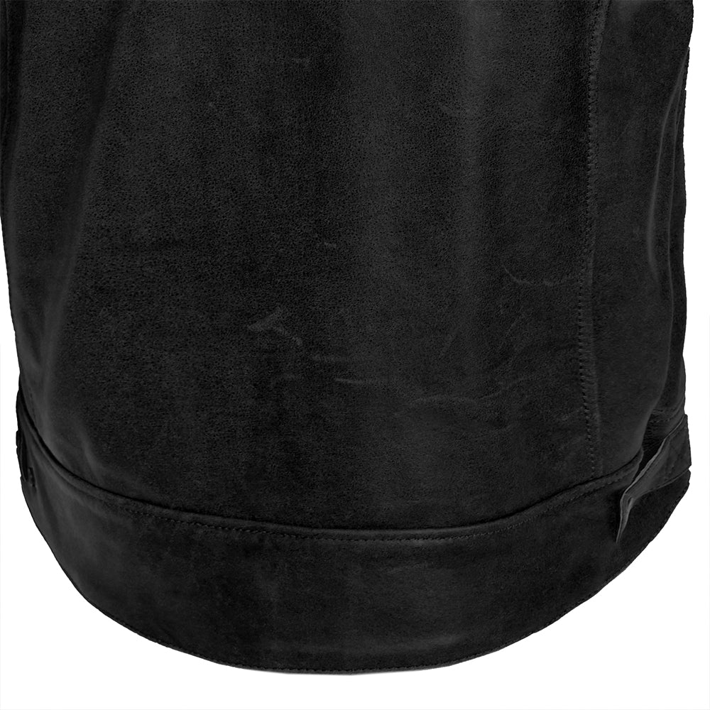 Bela Knight Hawk - textile motorcycle jacket - Black Grey - detail pic