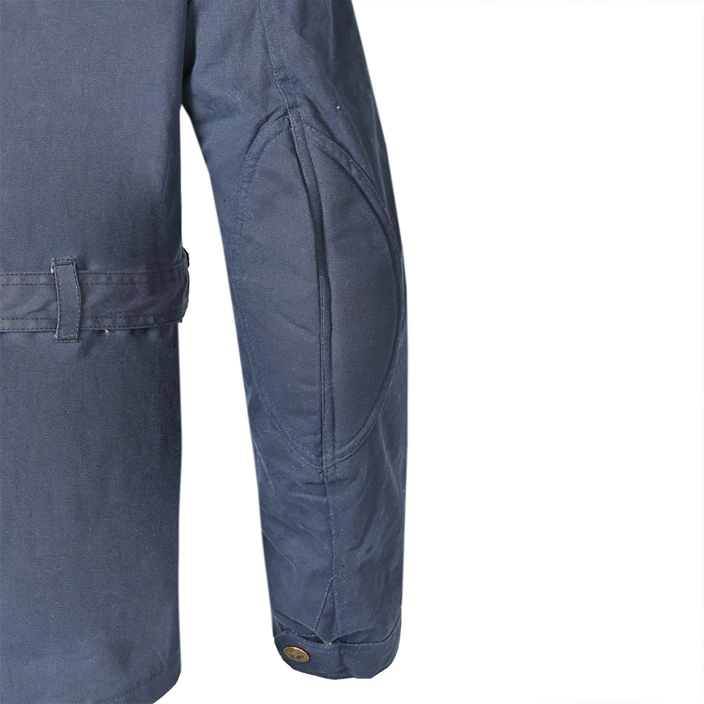 BELA Tactical Wax Cotton Urban Jacket Navy Blue