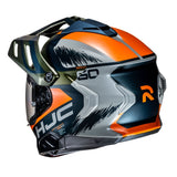 HJC RPHA 60 Quid Motorcycle Adventure Helmet Orange Black