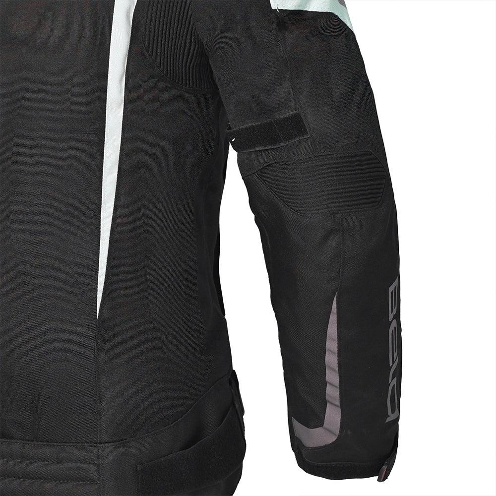 Bela Highland Man Textile Motorcycle Jacket 4 Seasons Black Red