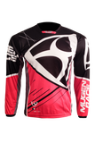 MUGENRACE CR-MNR-2492 HEMY CRUZ JERSEY NEGRO ROJO