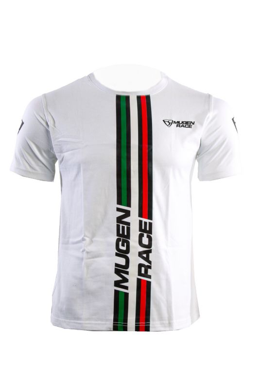 MUGENRACE T-MNR-2431 TSTIPE Camiseta Blanco