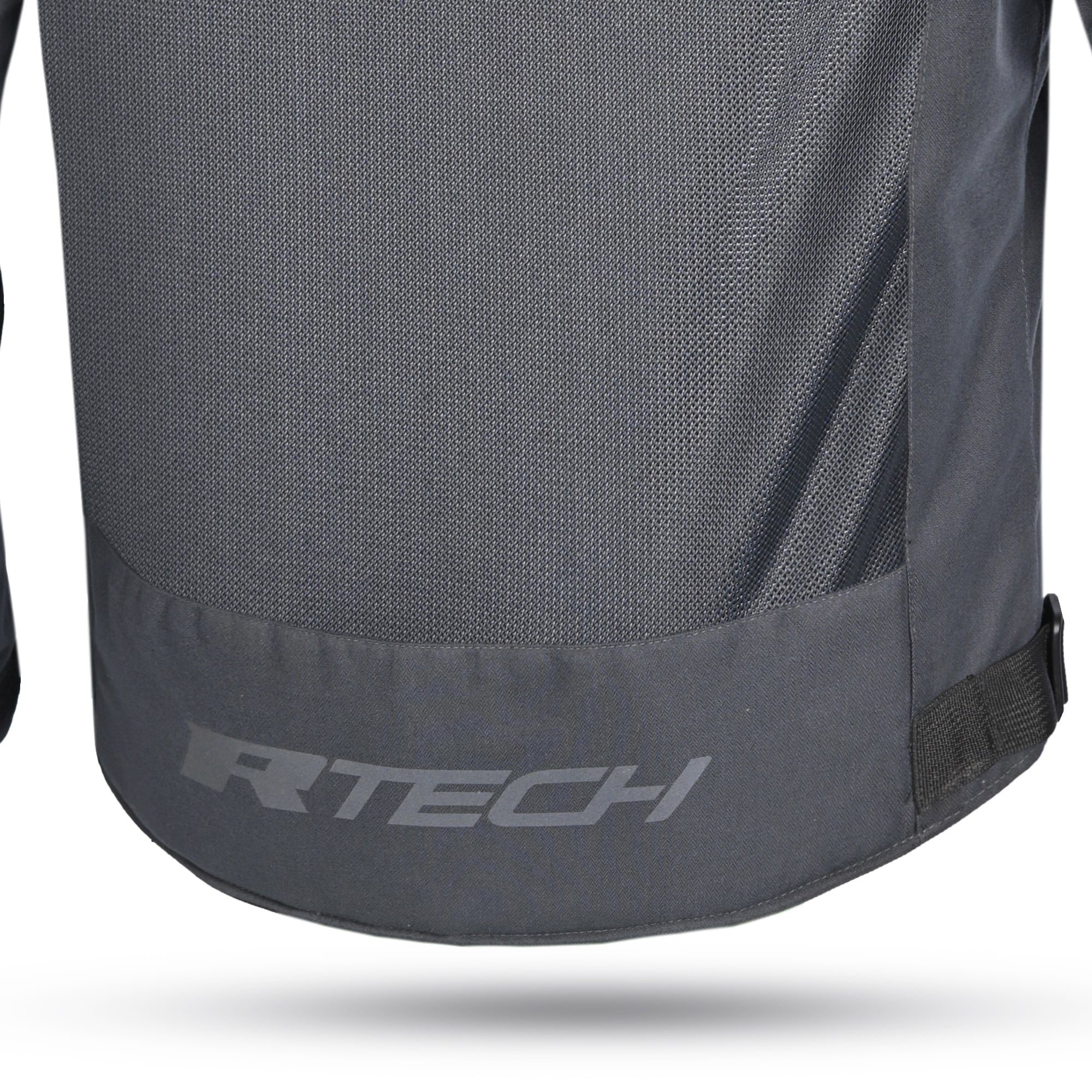 R-TECH SPIRAL MESH Motorcycle Textile Jacket Anthracite Grey Green