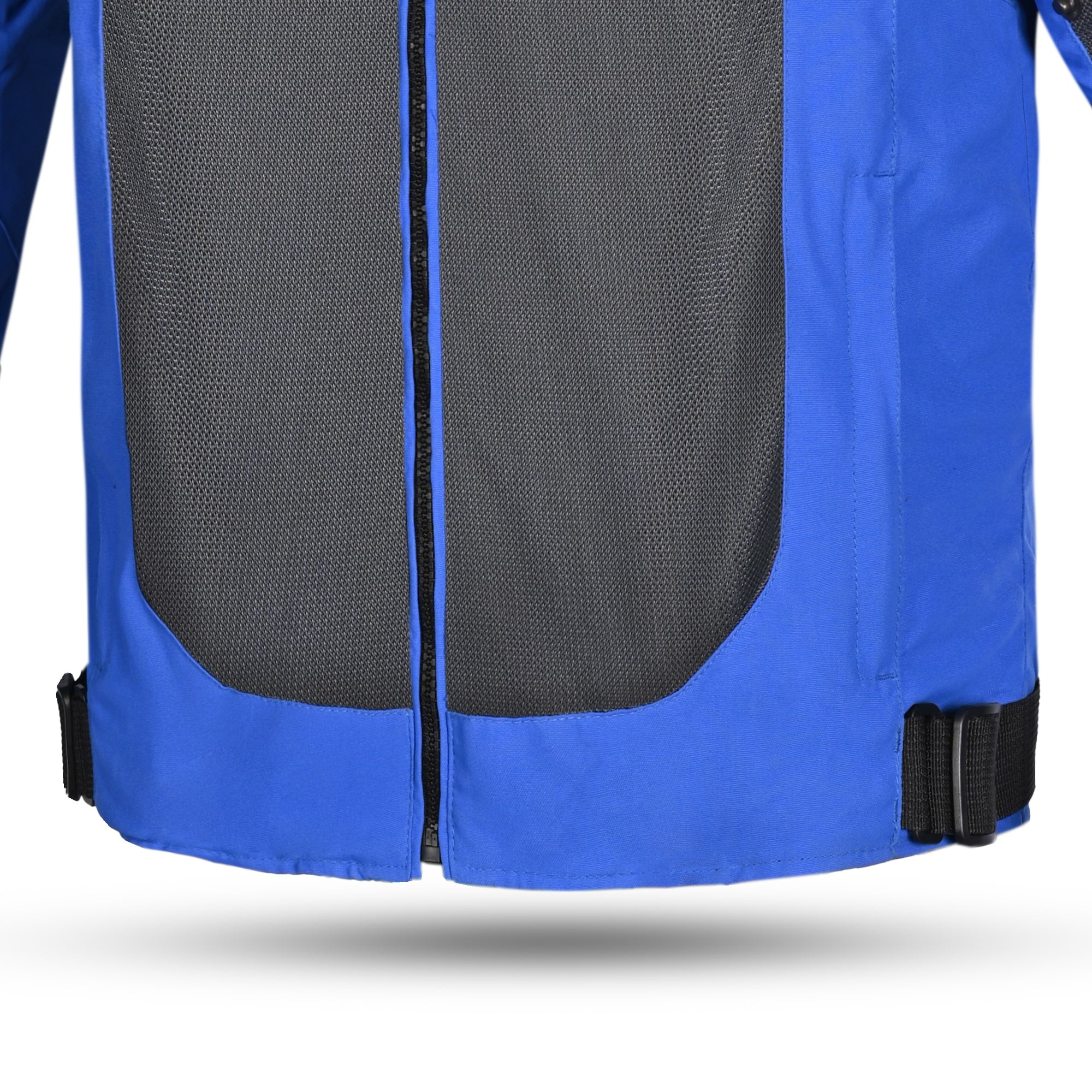 R-TECH SPIRAL MESH MOTORCYCLE JACKET BLUE GRAY GREEN