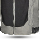 R-Tech Spiral Mesh Motorcycle Touring Jacket Cool Grey Black Flou Green