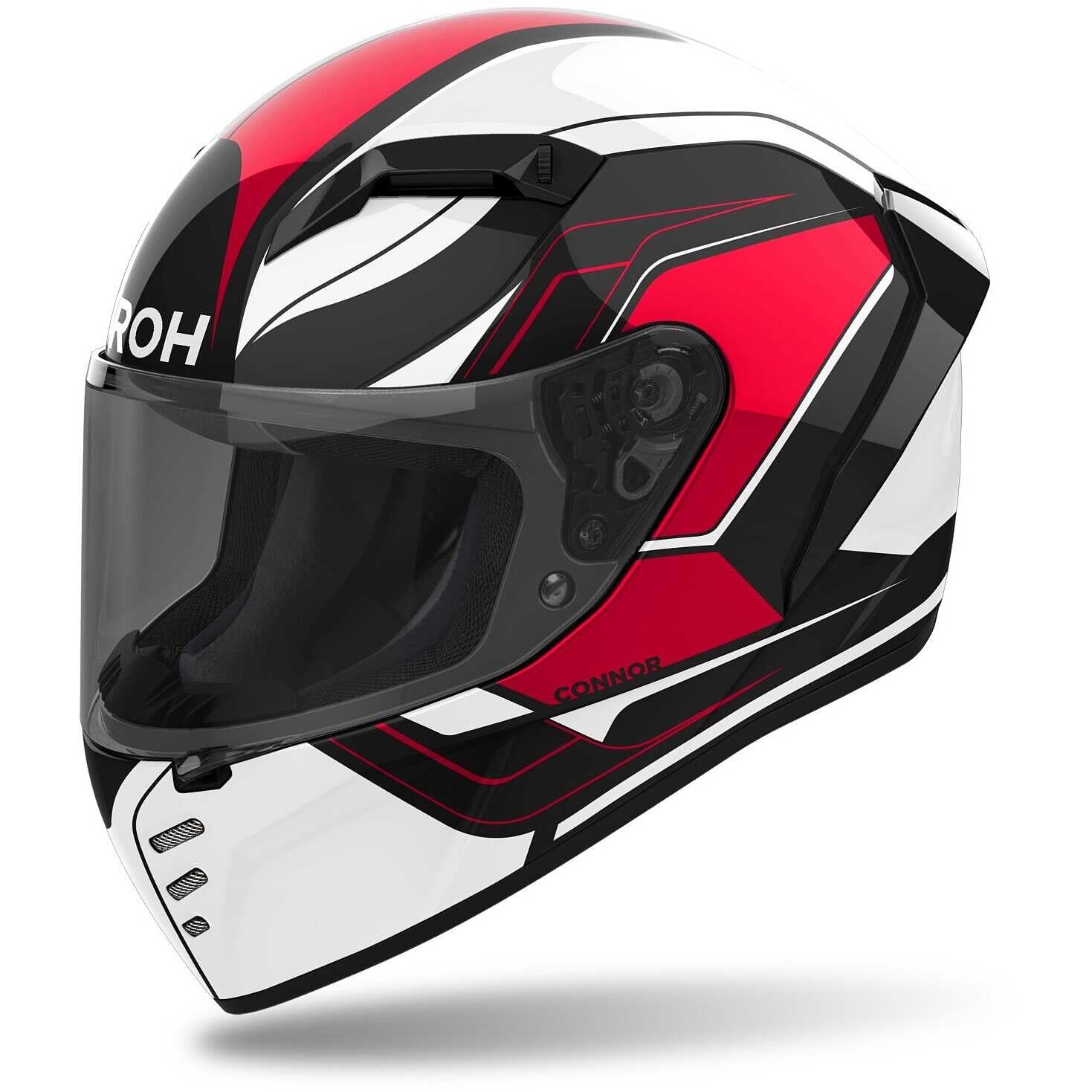 AIROH - CONNOR DUNK RED GLOSS - SECURTEX MOTOR SL (t/a MaximoMoto)