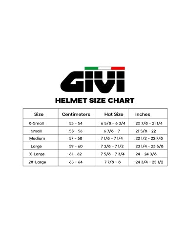 GIVI - X20 EXPEDITION EVO HELMET BLACK YELLOW - SECURTEX MOTOR SL (t/a MaximoMoto)