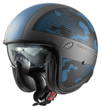 premier vint dx 12 bm open face scooter motorcycle helmet