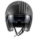 PREMIER - VINT HELMET. EX SILVER CHROM BM - SECURTEX MOTOR SL (t/a MaximoMoto)