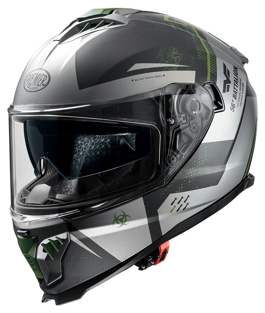 PREMIER Typhoon BA MILY BM Full Face Motorcycle Helmet