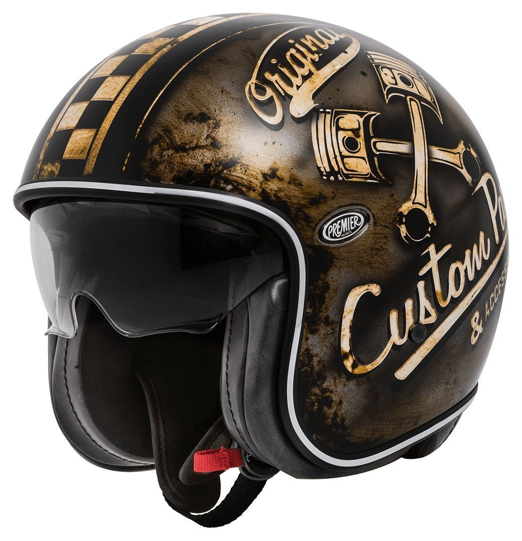 Premier Vintage OP 9 BM Jet Scooter Jet Helmet ECE 22-06
