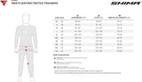 SHIMA - RUSH PANT MEN BLK - SECURTEX MOTOR SL (t/a MaximoMoto)