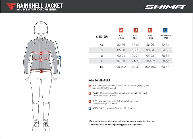 SHIMA RAINSHELL LADY GRY - SECURTEX MOTOR S.L (t/a MaximoMoto)
