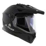 LS2 MX702 PIONEER II ADVENTURE MOTORCYCLE HELMET MATT BLACK
