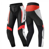 MIURA 2.0 2-PC TRAJE DE CUERO PARA MOTO Rojo Fluo