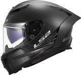 LS2 FF807 Dragon Full Face Motorcycle Helmet Matt Carbon