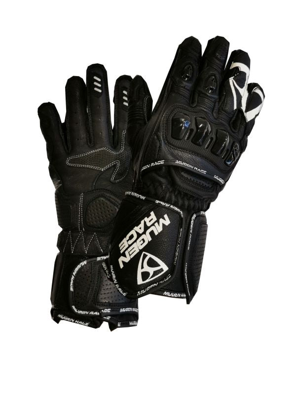 MUGENRACE G-MNR-2161 CHILI Deportivos Moto Guantes Negro