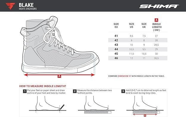 SHIMA BLAKE BOOTS BLACK - SECURTEX MOTOR SL (t/a MaximoMoto)