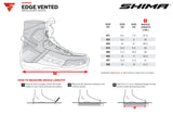 SHIMA EDGE VENTED BOOTS RED - SECURTEX MOTOR SL (t/a MaximoMoto)