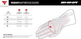 SHIMA OSLO WIND LADY GUANTES BLK - SECURTEX MOTOR S.L (t/a MaximoMoto)