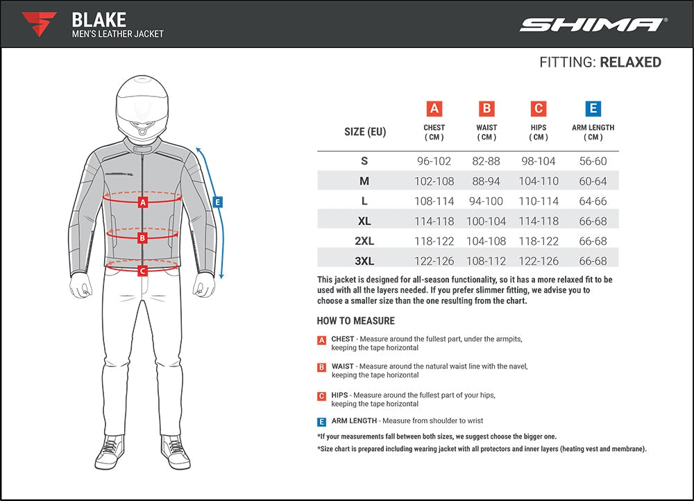 SHIMA BLAKE JACKET BLACK - SECURTEX MOTOR S.L (t/a MaximoMoto)