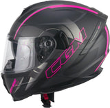 CGM - 321G ATOM SPORT Nero Fuchsia fluo opaque - SECURTEX MOTOR SL (t/a MaximoMoto)